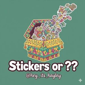 Live Show Giveaway - Stickers or ??? - Free Shipping!